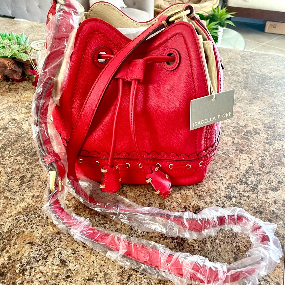 Isabella Fiore Lotus Drawstring Purse